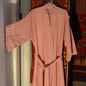 Vintage - Pierre Cardin - Men's - One Size - Kimono Style - Bathrobe - 1970s.